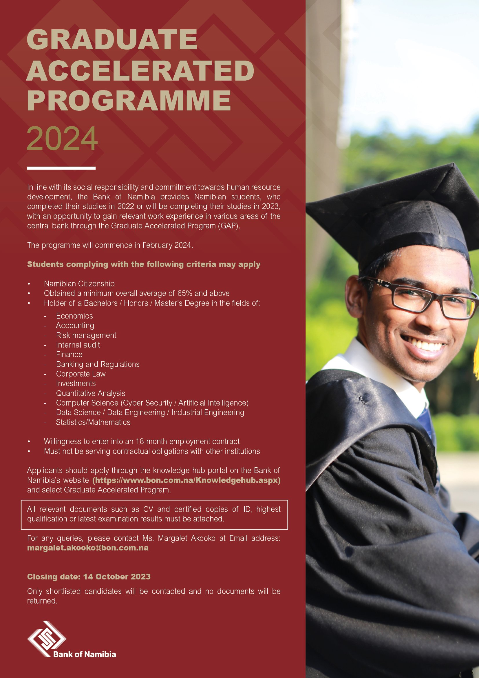 Graduate Accelerated Programme Cooperative Education Unit